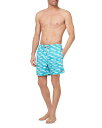 【送料無料】 トムアンドテディ メンズ ハーフパンツ・ショーツ 水着 Fish Print 6