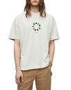 【送料無料】 オールセインツ メンズ シャツ トップス Kayden Oversized Crew Neck Logo T-Shirt Grey Marl