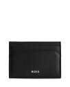 【送料無料】 ヒューゴボス メンズ 財布 アクセサリー Highway Leather Card Case Black