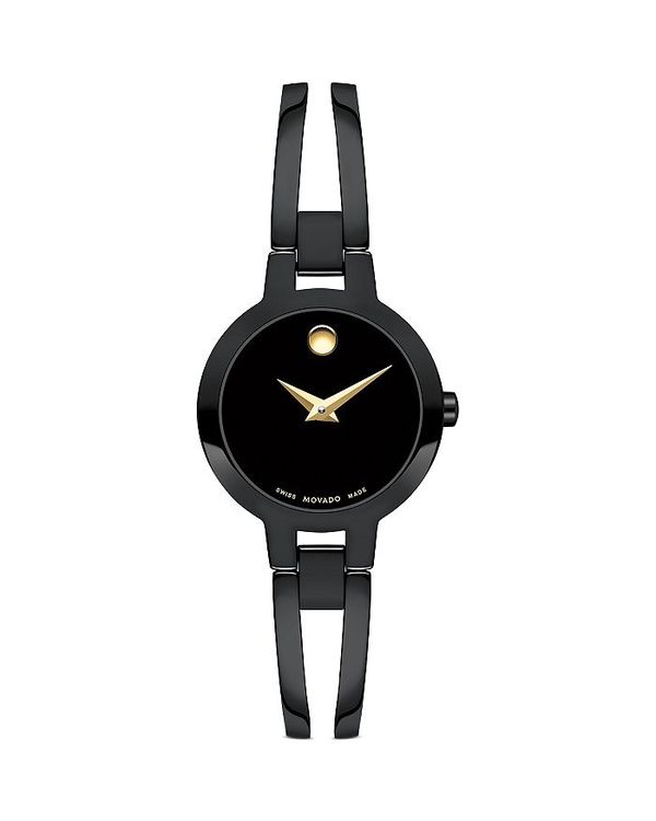 モバド 【送料無料】 モバド レディース 腕時計 アクセサリー Amorosa Black PVD Stainless Steel Watch, 24mm Black