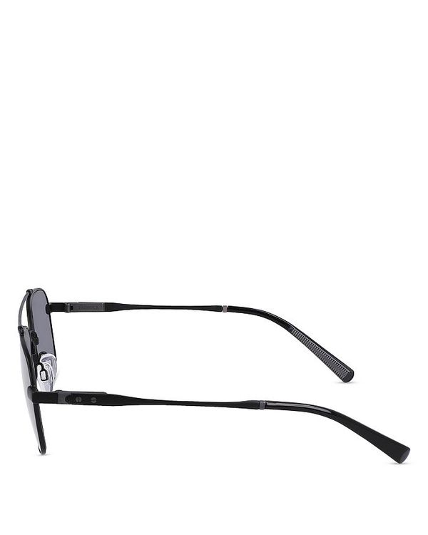 【送料無料】 シャイノーラ レディース サングラス・アイウェア アクセサリー Runwell Navigator Sunglasses, 57mm Black/Gray Solid 2