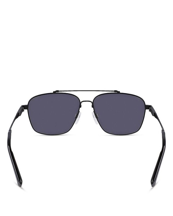 【送料無料】 シャイノーラ レディース サングラス・アイウェア アクセサリー Runwell Navigator Sunglasses, 57mm Black/Gray Solid 3