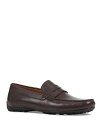 【送料無料】 ジェオックス メンズ スリッポン・ローファー シューズ Men's Ksmopolis Grip Slip On Penny Loafers Dark Brown