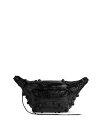 【送料無料】 バレンシアガ メンズ ボディバッグ・ウエストポーチ バッグ Le Cagole Men Medium Leather Belt Bag Black