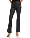 【送料無料】 デレクラムテンクロスバイ レディース カジュアルパンツ ボトムス Robertson Leather Flare Sailor Pants Bla...