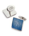 yz fCrbhhiq[ Y JtX{^ ANZT[ Sterling Silver & Enamel Paisley Cufflinks Silver