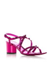 【送料無料】 ヴァレンティノ レディース サンダル シューズ Women's Slingback Block Heel Sandals Pink Mirror