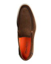 【送料無料】 サントーニ メンズ スリッポン・ローファー シューズ Men's Detroit Slip On Loafers Brown 2