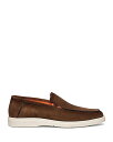 【送料無料】 サントーニ メンズ スリッポン・ローファー シューズ Men's Detroit Slip On Loafers Brown 3