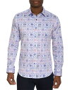 【送料無料】 ロバートグラハム メンズ シャツ トップス Trento Cotton Blend Abstract Circle Print Classic Fit Button Down Shirt Multi