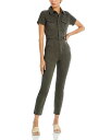 【送料無料】 グッドアメリカン レディース ジャンプスーツ トップス Fit For Success Denim Straight Leg Jumpsuit Ft01