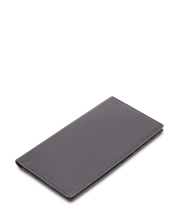  ロイス レディース 財布 アクセサリー Leather RFID-Blocking Checkbook Case & Secretary Wallet Black