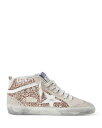 【送料無料】 ゴールデングース レディース スニーカー シューズ Women's Mid Star Glitter Mid Top Sneakers Rose Gold Glitter