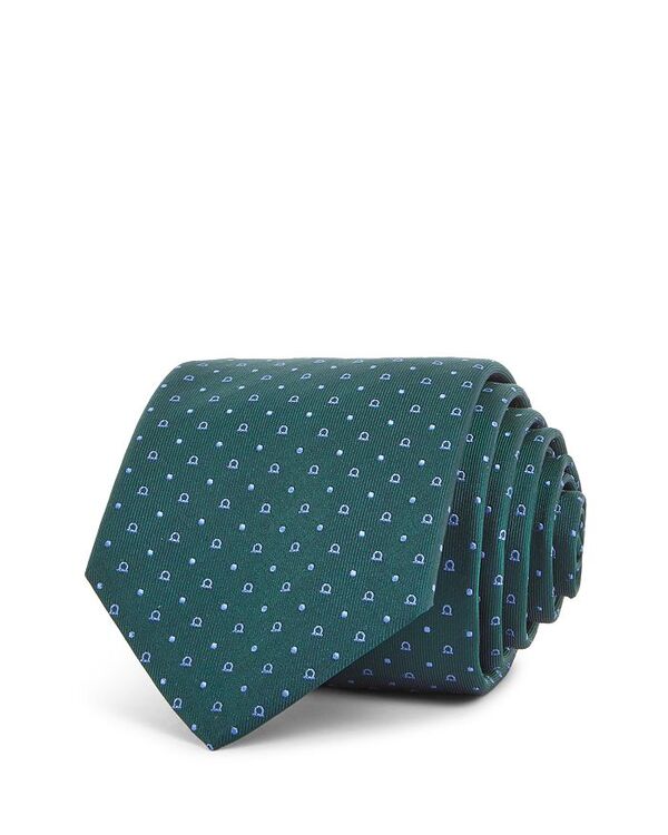 ̵ ե饬  ͥ ꡼ Gancini Dot Silk Classic Tie Verde Scuro