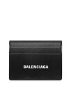 バレンシアガ 財布（メンズ） 【送料無料】 バレンシアガ メンズ 財布 アクセサリー Leather Cash Card Holder Black/White