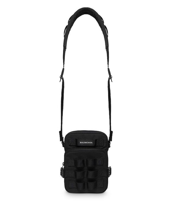 バレンシアガ ミニショルダーバッグ メンズ 【送料無料】 バレンシアガ メンズ ショルダーバッグ バッグ Army Messenger Crossbody Black