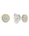【送料無料】 ラゴス レディース ピアス・イヤリング アクセサリー LAGOS 18K Gold and Diamond Caviar Stud Earring...