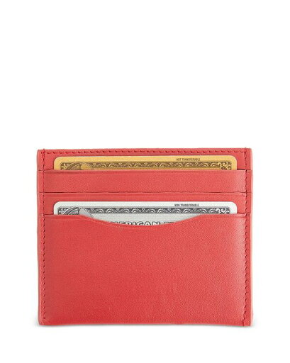 【送料無料】 ロイス レディース 財布 アクセサリー RFID Blocking Minimalist Leather Wallet Red 【送料無料】 ロイス レディース 財布 アクセサリー RFID Blocking Minimalist Leather Wallet Red