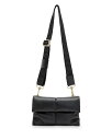 yz I[ZCc fB[X V_[obO obO Ezra Quilt Crossbody Black/Silver