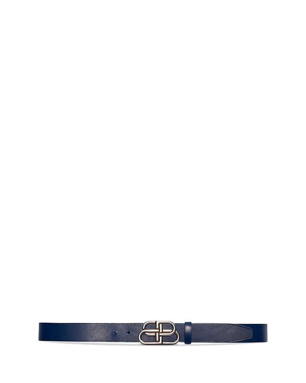 バレンシアガ 【送料無料】 バレンシアガ レディース ベルト アクセサリー Women's BB Belt Blue/Silver