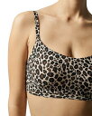 【送料無料】 シャントル レディース ブラジャー アンダーウェア Soft Stretch Scoop Bralette Leopard