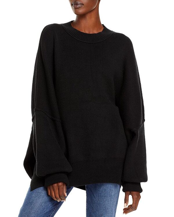 フリーピープル 【送料無料】 フリーピープル レディース ニット・セーター アウター Easy Street Tunic Sweater Black