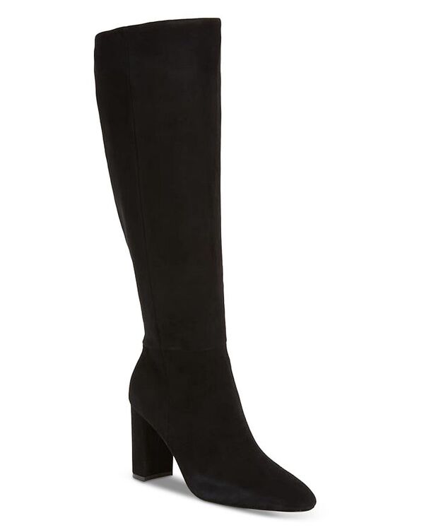 【送料無料】 チャールズ・デイビッド レディース ブーツ・レインブーツ シューズ Women's Brilliant Suede High Heel Boots Black-ks