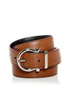 【送料無料】 フェラガモ メンズ ベルト アクセサリー Men's Gancini Buckle Reversible Leather Belt Radica