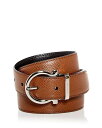 フェラガモ ベルト（メンズ） 【送料無料】 フェラガモ メンズ ベルト アクセサリー Men's Gancini Buckle Reversible Leather Belt Radica