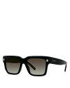 【送料無料】 ジバンシー レディース サングラス・アイウェア アクセサリー GV Day Square Sunglasses 55mm Black/Brown ...
