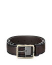 【送料無料】 モンブラン メンズ ベルト アクセサリー Men's Brown Leather Belt Brown