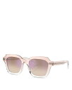オリバーピープルズ サングラス レディース 【送料無料】 オリバーピープルズ レディース サングラス・アイウェア アクセサリー V5526SU Kienna Pillow Sunglasses 51mm Pink/Tan Mirrored Gradient