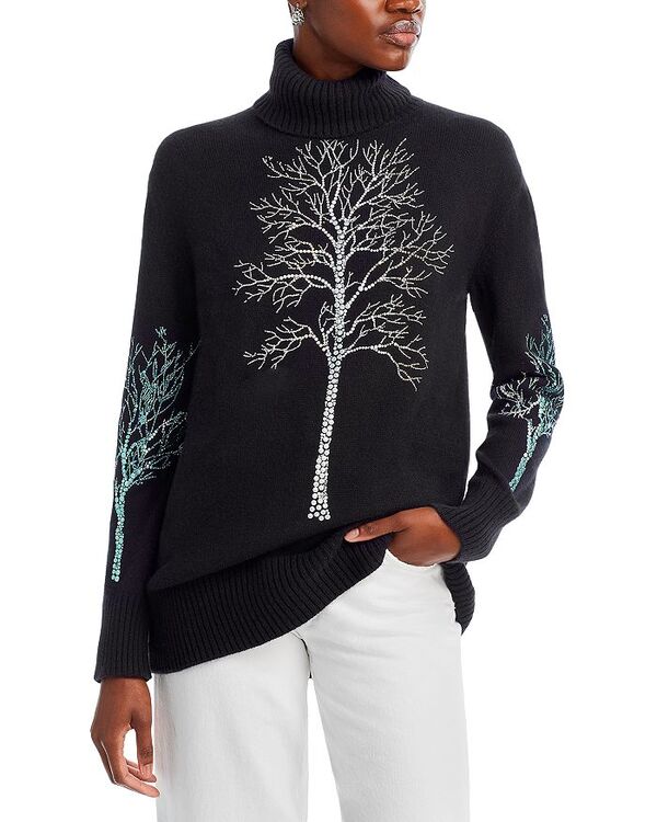̵ Хƥ ǥ ˥åȡ  Crystal Forest Cashmere Sweater Black
