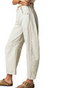 【送料無料】 フリーピープル レディース デニムパンツ ジーンズ ボトムス Lucky You Mid Rise Barrel Jeans in Milk Milk(4)