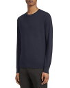 【送料無料】 ゼニア メンズ ニット・セーター アウター Cashseta Light Crewneck Sweater Navy