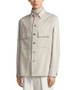 【送料無料】 ゼニア メンズ シャツ トップス Oasi Cashmere Overshirt Natural