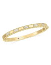 【送料無料】 ロバートコイン レディース ブレスレット・バングル・アンクレット アクセサリー 18K Yellow Gold Mosaic Diamond Bangle Bracelet 0.4 ct. t.w. Gold(4)