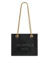 バレンシアガ トートバッグ（レディース） 【送料無料】 バレンシアガ レディース トートバッグ バッグ Duty Free Small Tote Bag Black/Gold
