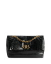 yz oVAK fB[X V_[obO obO Monaco Small Chain Shoulder Bag Black/Gold