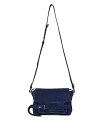 yz vGUV[ fB[X V_[obO obO Beacon Medium Leather Crossbody Bag Deep Navy/Silver