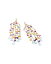 ̵ ޥ륳 ӥ ǥ ԥ ꡼ 18K Yellow Gold Jaipur Color Multi Gemstone Chandelier Drop Earrings Gold/Multi