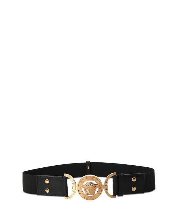 ヴェルサーチ ベルト（レディース） 【送料無料】 ヴェルサーチ レディース ベルト アクセサリー La Medusa Belt Black/Versace Gold