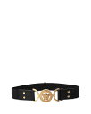 ヴェルサーチェ ベルト（レディース） 【送料無料】 ヴェルサーチ レディース ベルト アクセサリー La Medusa Belt Black/Versace Gold