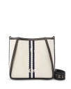 yz Xe}bJ[gj[ fB[X V_[obO obO Double Stripe Mini Crossbody White/Ink