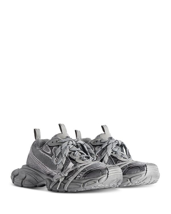 バレンシアガ メンズ シューズ スニーカー レース Balenciaga Men's 3XL Lace Up Sneakers Black/Ecru エクリュ