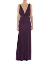 【送料無料】 ランバン レディース ワンピース トップス Sleeveless V Neck Gown Cassis