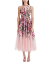 ̵     ǥ ԡ ȥåץ Embroidered Floral Tulle Dress Dark Rose/Multi