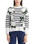 【送料無料】 オスカー デ ラ レンタ レディース ニット・セーター アウター Crewneck Sweater White/B..