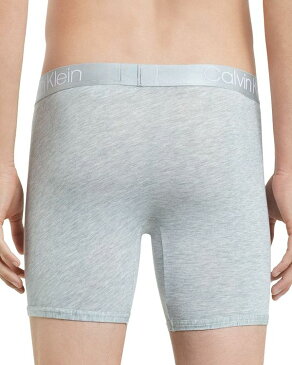 カルバンクライン メンズ ボクサーパンツ アンダーウェア Ultra-Soft Modal Boxer Briefs Heather Gray