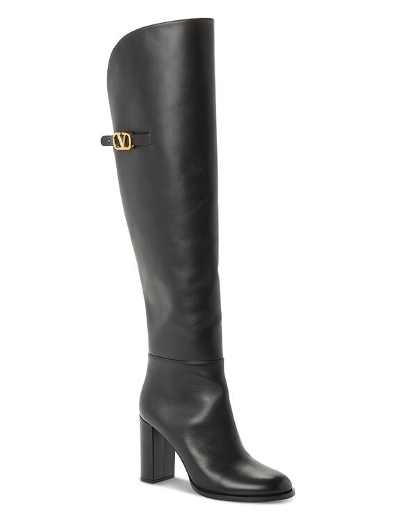 【送料無料】 ヴァレンティノ レディース ブーツ・レインブーツ シューズ Women's Knee High Block Hee..